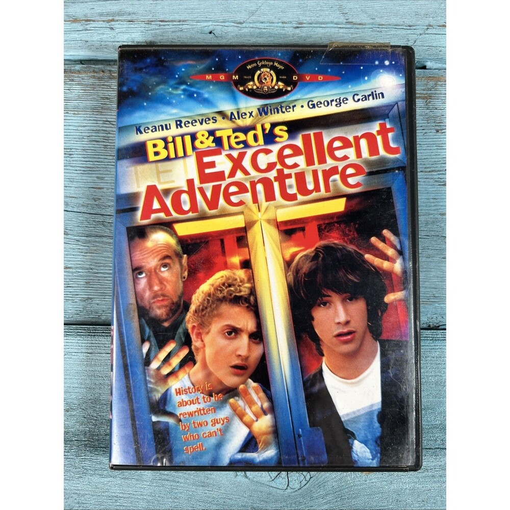 Bill & Ted's Excellent Adventure (DVD, 1989)